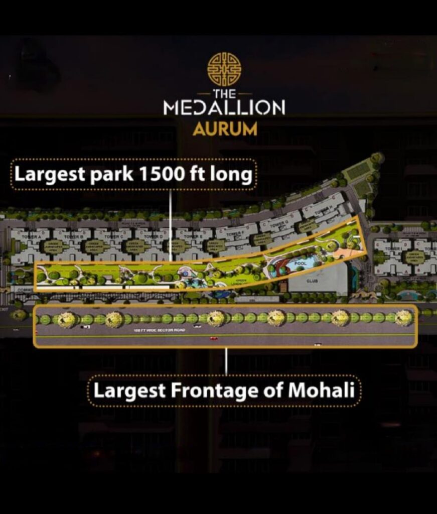 Medallion Aurum Site Layout